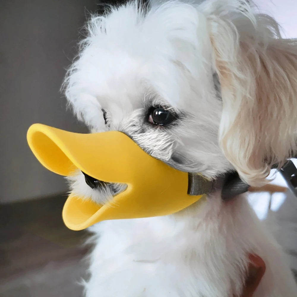 Dog Muzzle Silicone Duck Muzzle Mask for Pet Dogs Anti Bite Stop Barking Small Large Dog Mouth Muzzles Pet Dog Accessories